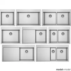 Blanco Claron sinks 3D model