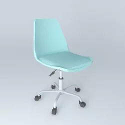 blue chair BRISTOL 3D model