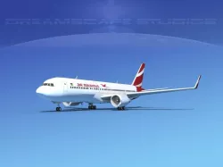 Boeing 767-300 Air Mauritus 2 3D model