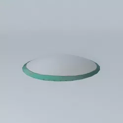 CABIN mirror blue 3D model