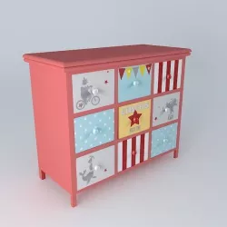 Cabinet Circus 3D model