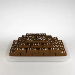 Cake 11 Chocolate cake  3D model
