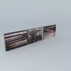 Canvas 3D model