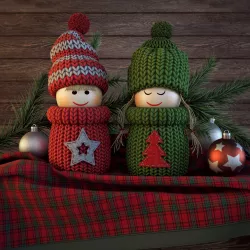Christmas dolls 3D model