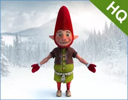 Christmas Elf 3D model