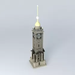 Clock Tower Brighton 3D model