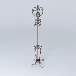 Coat door  3D model