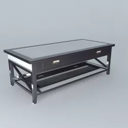 coffee table curiosity houses the world 3D model