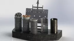 Combustion Liner Display and Repair