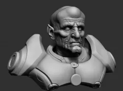 Commander 3D model