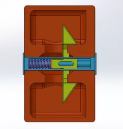 container  corner casting-Lock