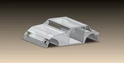 coupe toy  car 3D model