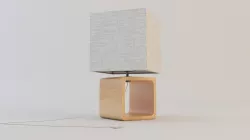 Cubic Lamp 3D model