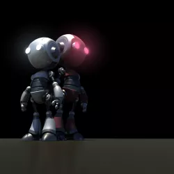 cute Robot 3D model