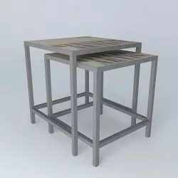 DOCKS set table 3D model