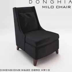 Donghia Milo Chair 3D model