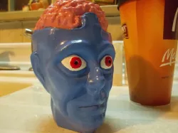 Dr Evil (Captain Action) bust/puppet head