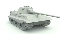 E-50 tank 3D model