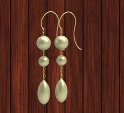 Ear rings loop and dangle type