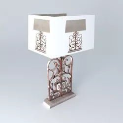 Eloise Rusty lamp 3D model