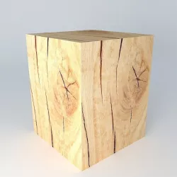 End table houses the world 3D model