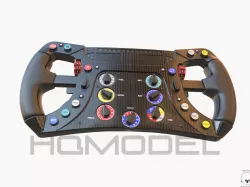 F1 Steer Wheel Generic Formula Race Low-poly  3D model