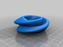 Figure 8 immersion (Klein bagel)