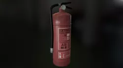Fire Extinguisher Low-poly  3D model