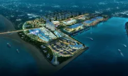 Fishing port 3D model