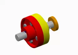 Flange coupling