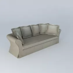 FLEA sofa string LACE houses the world 3D model