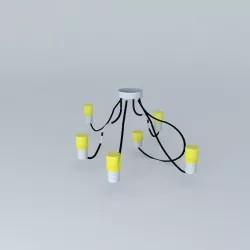 Flex Ceiling lamp Interior 3D model