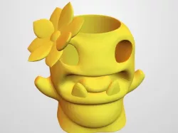 Flower Monster as Pencil Pot