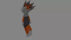 Fox toy 3D model