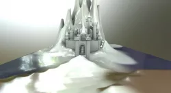 Frozen Castle 3D model