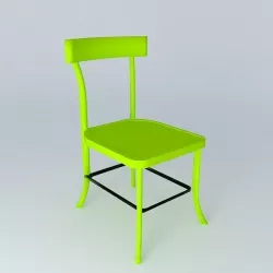 Green chair  3D model