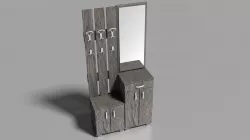 Hall units 3D model