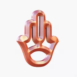 Hamsa 3D model