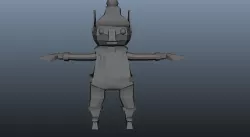 Holiday Elf  Low-poly  3D model