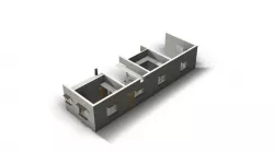 Home Plan in 3D model