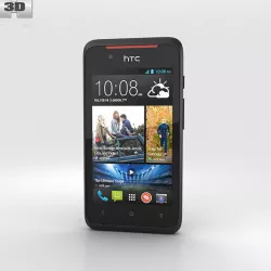 HTC Desire 210 Black 3D model