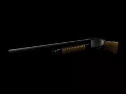 Hunter game 3D model