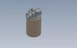 Hydraulic filter and 3-4 inch port head