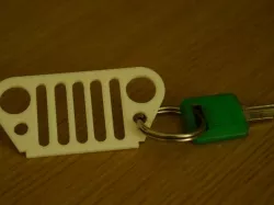 Jeep Keychain