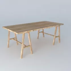 KEY WEST dinner table 3D model