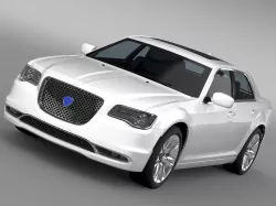 Lancia Thema 2017 3D model