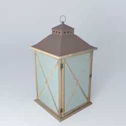 Lantern candle 3D model