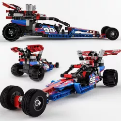 Lego Technic 42010 plus 42011 3D model