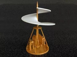 Leonardo Da Vinci helicopter