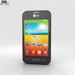  LG L35 Black 3D model
